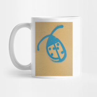 BLUE SPOTTED LADY BUG Mug